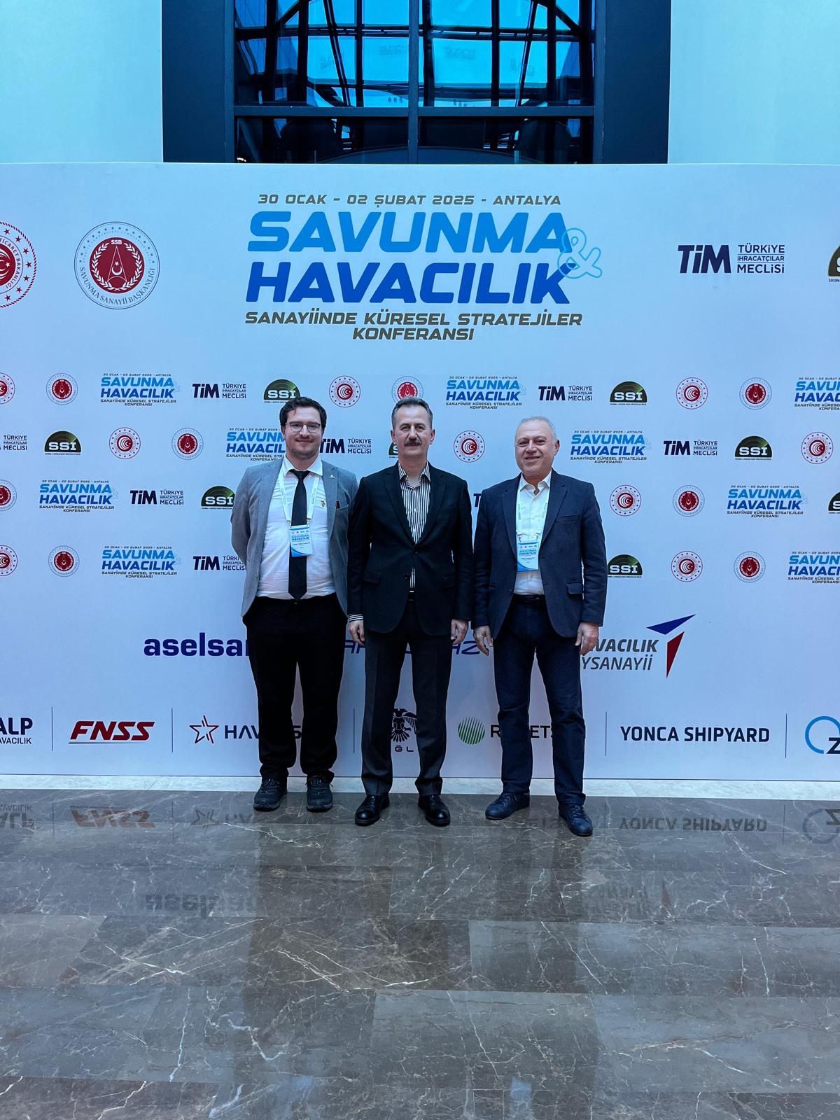 Savunma ve Havacılık Sanayiinde Küresel Stratejiler Konferansına katılım sağladık.